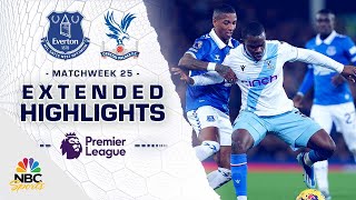 Everton v Crystal Palace  PREMIER LEAGUE HIGHLIGHTS  2192024  NBC Sports [upl. by Aicekan490]