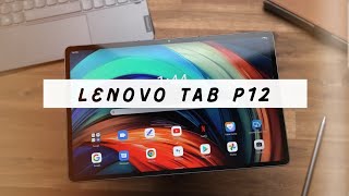 Meet the Lenovo Tab P12 LAUNCHED [upl. by Orlantha]