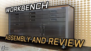 Seville Classics Ultra HD Rolling Workbench Assembly and Review [upl. by Aciras]