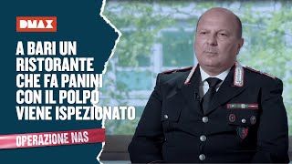 A Bari un ristorante che fa panini con il Polpo viene ispezionato  Operazione NAS [upl. by Survance]