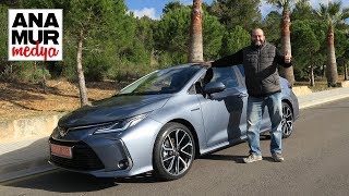 Toyota Corolla Sedan Hybrid 2019 Test [upl. by Kong]