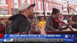 Big Ears Music Festival set for March 2024 [upl. by Htebilil]