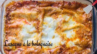 LA MEILLEURE LASAGNE A LA BOLOGNAISE SANS BECHAMEL [upl. by Eilesor]