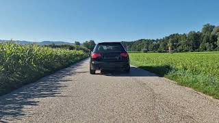 A4 B7 20TDi Downpipe with modified Exhaust [upl. by Dorca]