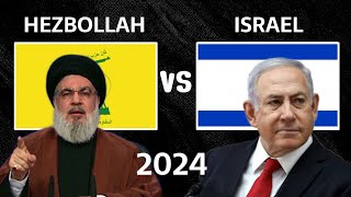 Hezbollah vs Israel Military Power Comparison 2024  Israel vs Hezbollah [upl. by Needan]