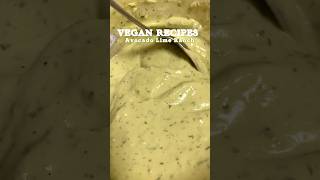 Vegan Avocado Ranch Pt 5 veganranch plantbased veganrecipes [upl. by Gosney]