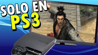 Los 10 mejores juegos exclusivos de PS3 Playstation 3 [upl. by Edgard56]