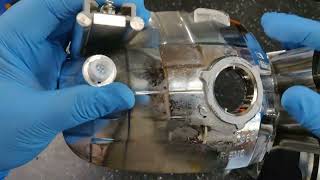 PART 1 Biled projector threaded shaft installation in 9007 9004 h7 headlight [upl. by Caitrin]