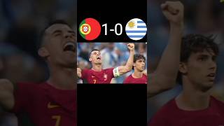 portugal vs Uruguay world cup 2022football trend foryou viral shorts viral ronaldo [upl. by Eceeryt]