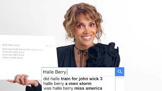 Halle Berry Answers The Webs Most Searched Questions  WIRED [upl. by Einnor]