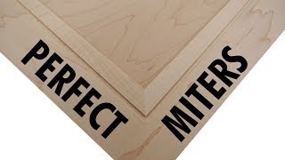 How To Cut Perfect Miters [upl. by Assirim]