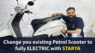 Convert you Petrol scooter to fully Electric Scooter [upl. by Tarabar448]