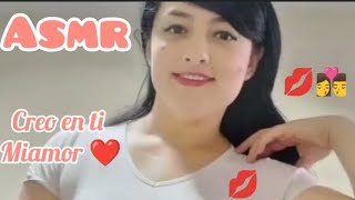 🎧ASMR 🇨🇴 NOVIA👩‍❤️‍💋‍👨 CREO EN TI 🥺MIAMOR ❤️ PODCAST rolplay NOVIA [upl. by Silberman]