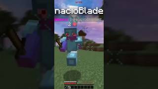 I fought IgnacioBlades best bedrock player 😎 minecraft pvpmontage pvp duel chunky [upl. by Mackintosh439]