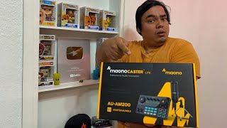 La Mejor Interfaz De Audio Para Tus Podcast Y Streams  MAONOCASTER LITE AUAM200 REVIEW  🎁 SORTEO [upl. by Backler159]