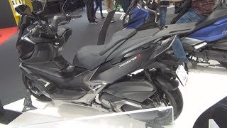 Kymco XCITING S 400i Black Mat 2019 Exterior and Interior [upl. by Enimajneb]