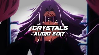 crystals  pr1svx edit audio [upl. by Aiuhsoj]