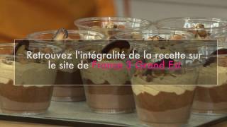 Recette  La verrine praliné de Pascal Caffet [upl. by Ttam]