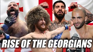 Why These Georgian Fighters are Taking Over the UFC [upl. by Niamart]