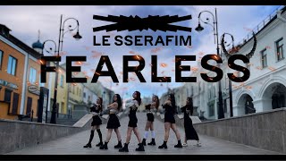 KPOP IN PUBLIC  ONE TAKE LE SSERAFIM  FEARLESS Cover Dance by JDG TEAM [upl. by Tewfik]