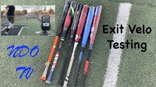 2020 Louisville Meta Prime VS 2020 Rawlings Quatro BBCOR Exit velocity test [upl. by Gerrilee]