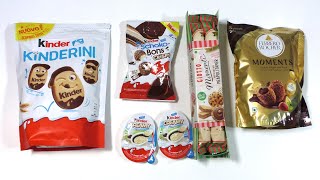 New products from Kinder amp Ferrero [upl. by Molohs]