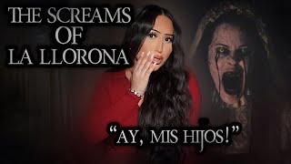 LA LLORONA SCREAMS CAPTURED ON VIDEO🫣 [upl. by Adnylam683]