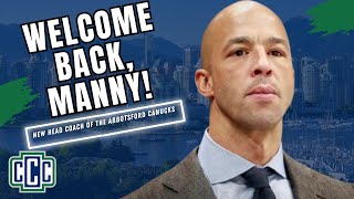 MANNY MALHOTRA HIRED AS HEAD COACH OF THE ABBOTSFORD CANUCKS [upl. by Dami881]