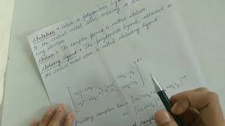 chelation amp factors affecting stability of complexes2Bsc2 by Simran 5009 [upl. by Sloan19]