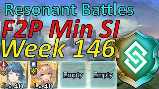 Resonant Battles Week 146 Guide F2P Min SI easy Harmonic inclusion FEH [upl. by Daney]