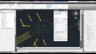 CUL DE SAC  CIVIL 3D [upl. by Ahsienet]