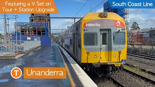 Transport for Sydney Vlog 502 Unanderra Trainspotting  Featuring a V Set on Tour  Station Upgrade [upl. by Mehitable]