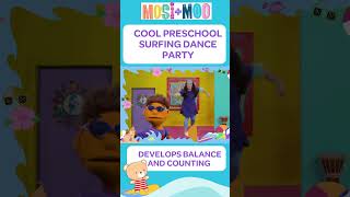 Preschool Surfing Dance Party  Develops Rhythm Balance amp Counting earlychildhoodeducation [upl. by Ahterahs]