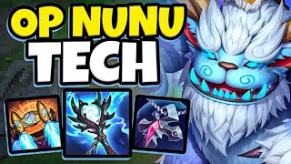 Rank 1 Nunu Gives Away The OP Mid Tech [upl. by Yoho]