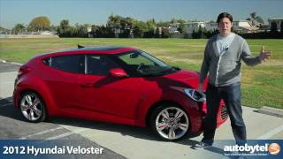 2012 Hyundai Veloster Test Drive amp Car Review [upl. by Alekat]