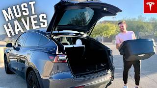 10 TESLA Model 3Y Accessories You DIDNT Know You NEED [upl. by Ahseyd]