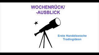 MarktChanchen  Erste Handelswoche 2024  Tradingausblick  News [upl. by Etram]