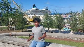 Welcome to ms artania cruise ship in saipan 2024 [upl. by Yrellih]