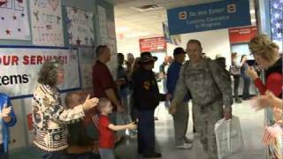 Troops at DFW Nov 19 2010 [upl. by Gaudette558]