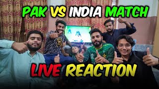 Pak vs IND live match reaction IND VS PAK Live Match Reaction Ind vs pak live match vlog [upl. by Cheke]