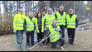 Info  Jagodinski akcijaši sproveli akciju pošumljavanja Ruskog groblja TV KCN 11112024 [upl. by Nnylecoj884]