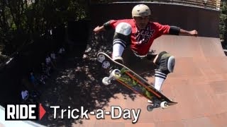 HowTo Skateboarding Half Cab With Steve Caballero [upl. by Weinstein]