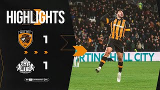 Hull City 11 Sunderland  Highlights  Sky Bet Championship [upl. by Savihc]