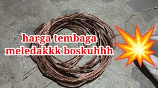 harga tembaga terbaru  update harga rosokrongsok terbaru [upl. by Nomaj887]