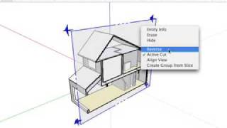 SketchUp Cutting plans and sections [upl. by Brigid802]