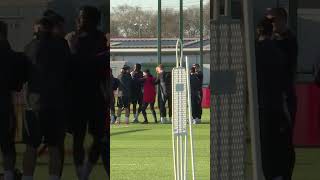 Ruben Amorim was getting hands on in training ✋ football shorts manutd [upl. by Florian]