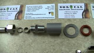 Dip Tube and Stainless Steel Spigot Assembly Order Weldless [upl. by Kelila]