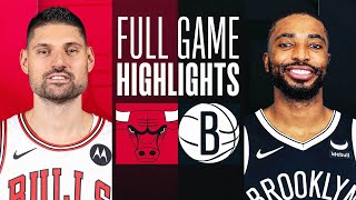 BULLS at NETS  FULL GAME HIGHLIGHTS  March 29 2024 [upl. by Bedelia900]