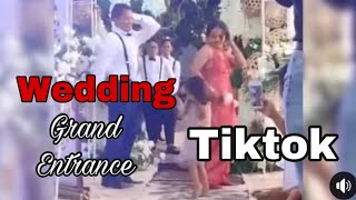 Amazing Grand Wedding Entrance  TIKTOK DANCE [upl. by Kwei]