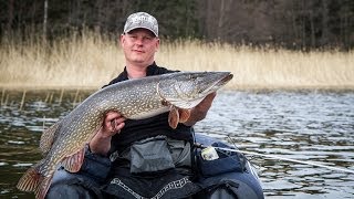 Pike fly fishing in finland 2013 [upl. by Call]